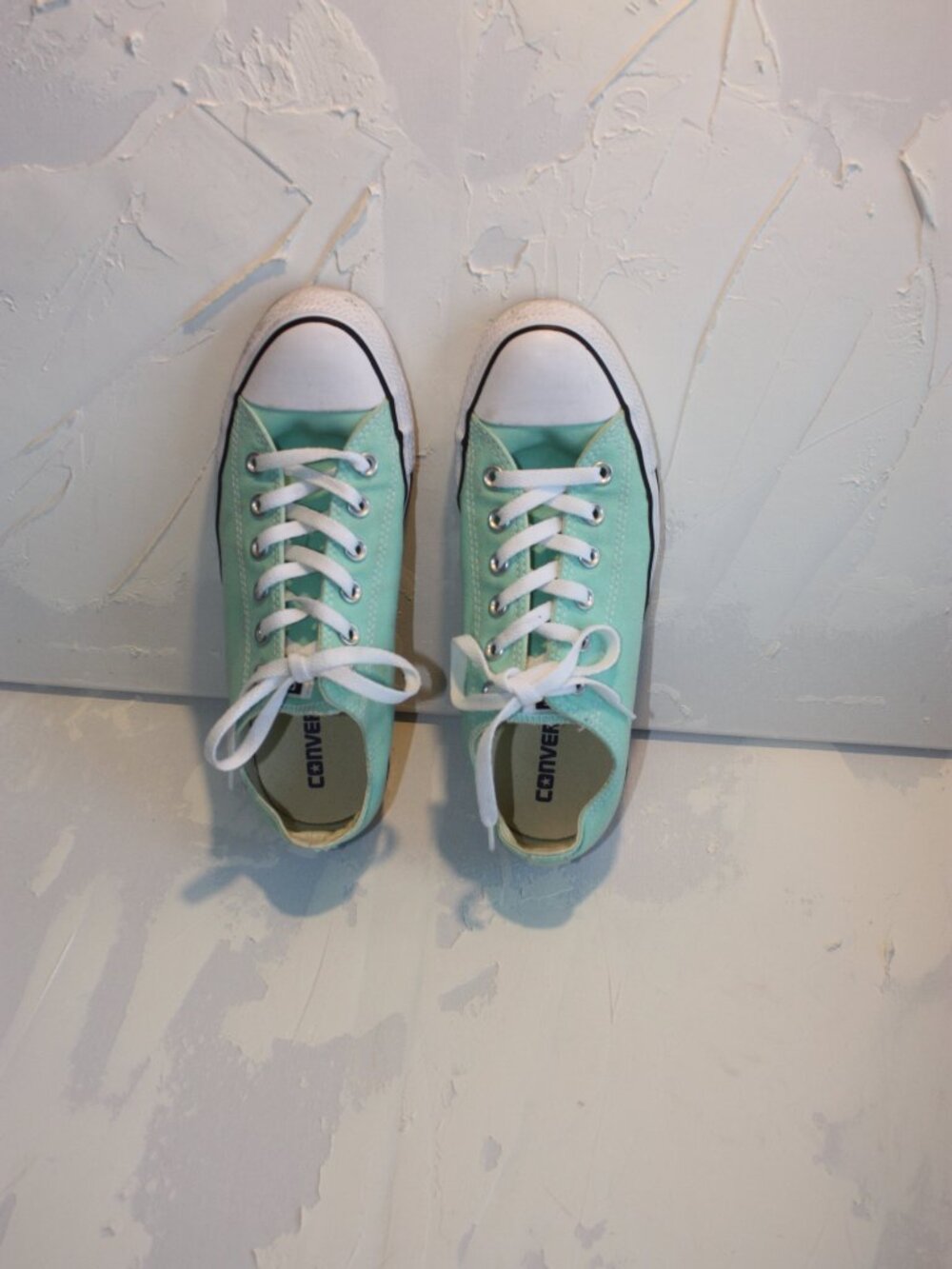 Converse All Star low-top sneakers in a green colorway 9 womens (7 men's)